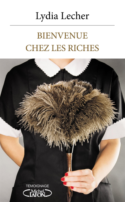 Couverture du livre 'Bienvenue chez les riche' de Lydia Lecher